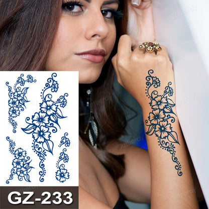 Colorful Animal Fake Tattoo Sticker