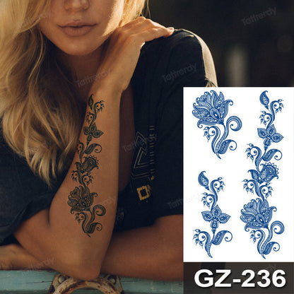 Colorful Animal Fake Tattoo Sticker