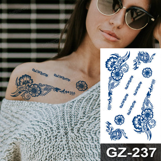 Colorful Animal Fake Tattoo Sticker - Befez