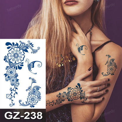 Colorful Animal Fake Tattoo Sticker