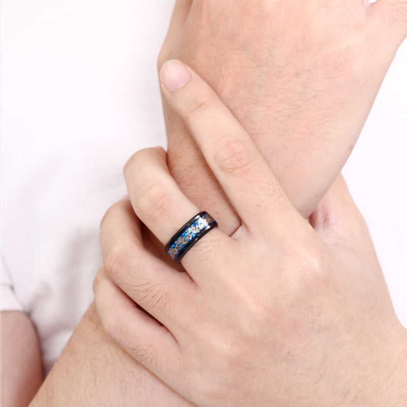 Classic Chinese Dragon Signet Ring for Men