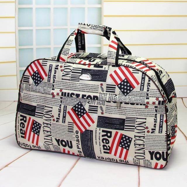 Stylish Canvas Waterproof Travel Duffel Bags