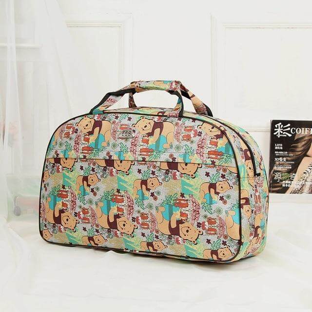 Stylish Canvas Waterproof Travel Duffel Bags