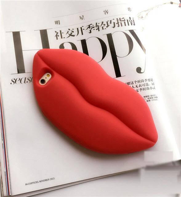 Sexy Marilyn Monroe Red Lips iPhone Case - Befez