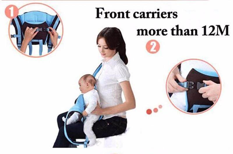 Comfortable 4 in 1 Baby Sling Carrier