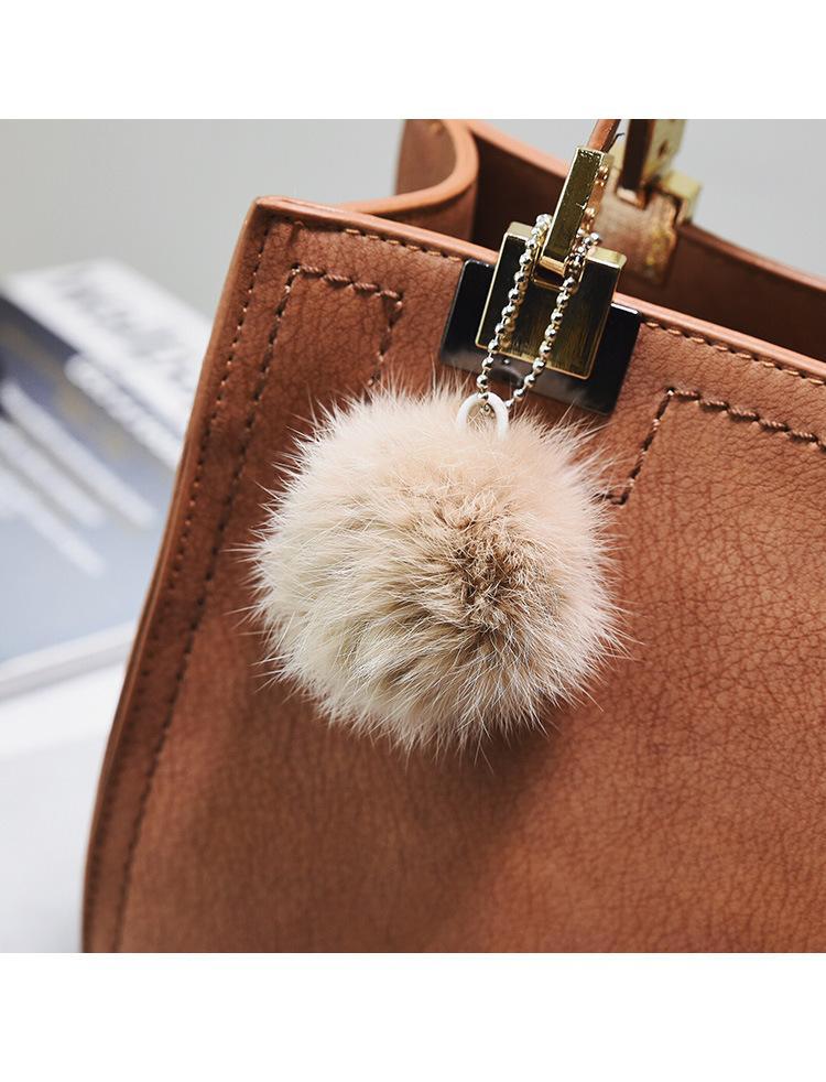 Soft Genuine Leather Ladies Shoulder Handbag