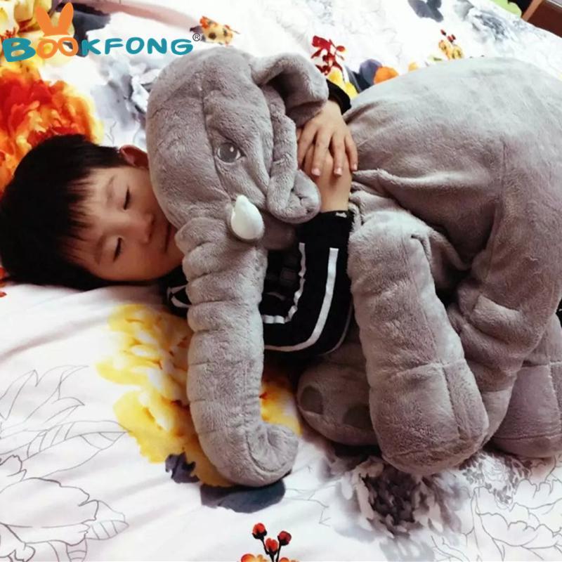 Cuddly Soft Elephant Baby Pillow