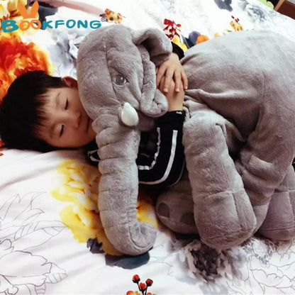 Cuddly Soft Elephant Baby Pillow
