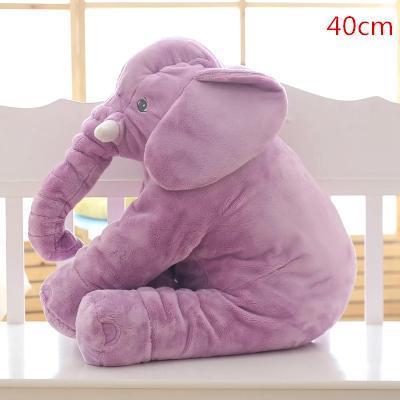 Cuddly Soft Elephant Baby Pillow