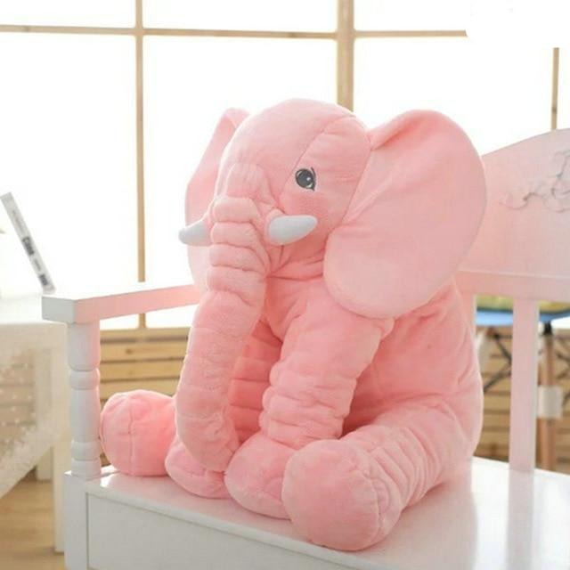 Soft Plush Elephant Cushion for Kids Comfort