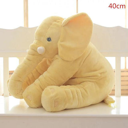 Cuddly Soft Elephant Baby Pillow