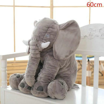 Cuddly Soft Elephant Baby Pillow