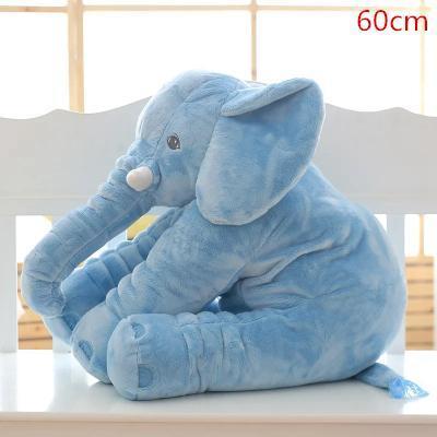 Cuddly Soft Elephant Baby Pillow