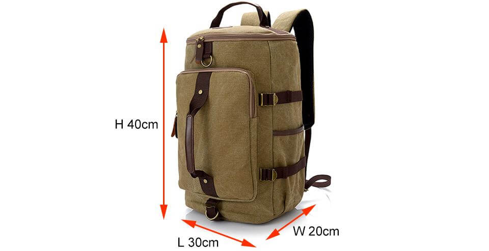 Big Space Retro Sling Backpack