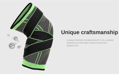 Supportive 3D Knee Support Wrap