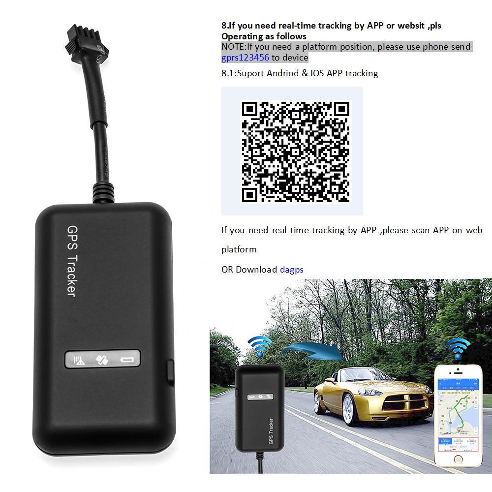 Vehicle GPS Tracking Device For Cars Trucks