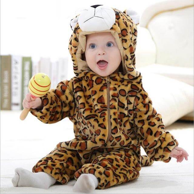 Cute Tiger Baby Romper Suit