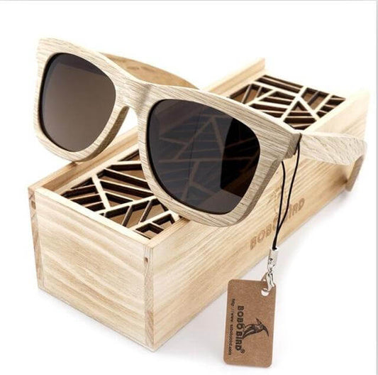Unique Handcrafted Wooden Shade Sunglasses - Befez