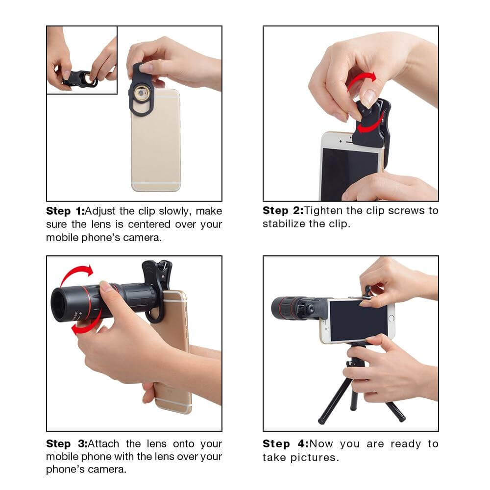 Pro HD 18x Zoom Mobile Phone Lens