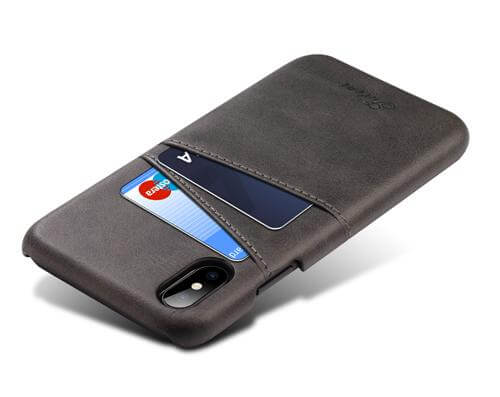 Premium Leather iPhone X Phone Wallet Case - Befez