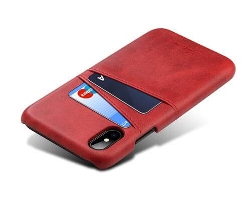 Premium Leather iPhone X Phone Wallet Case