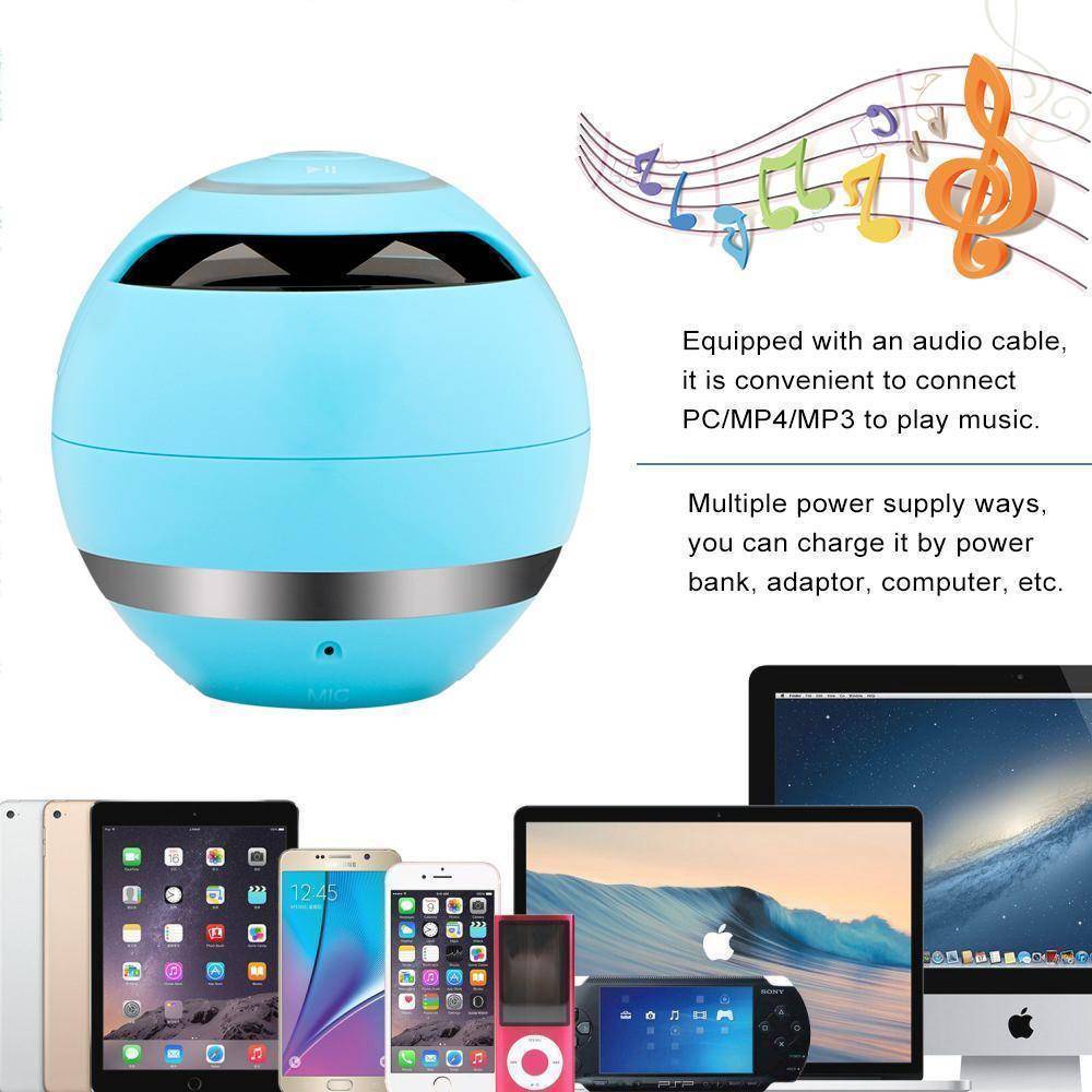 Compact Wireless Bluetooth Sound Ball