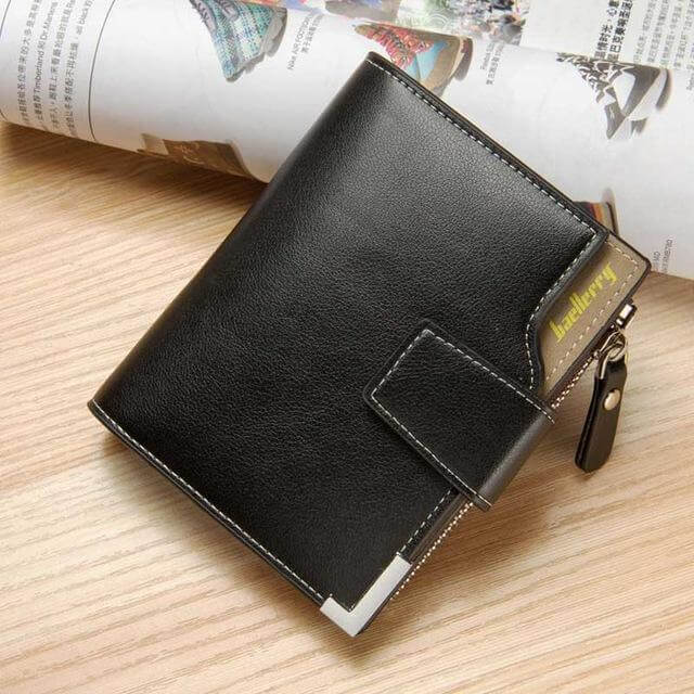 Slim Men's Leather Clutch Wallet - Befez