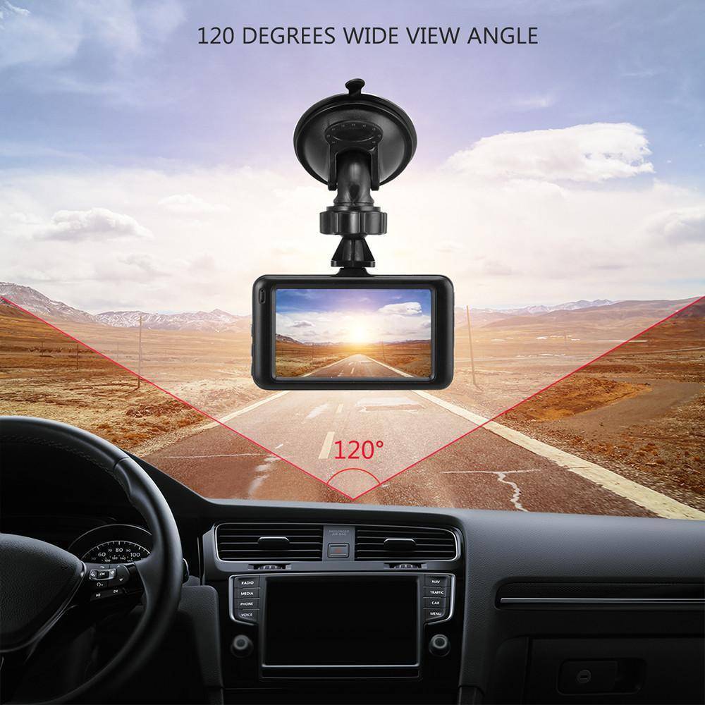 Compact Car Dash Cam 1080P HD Video Recorder