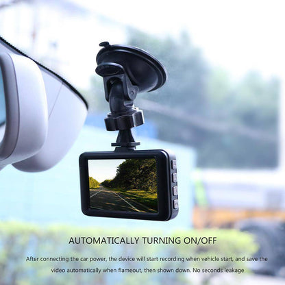 Compact Car Dash Cam 1080P HD Video Recorder