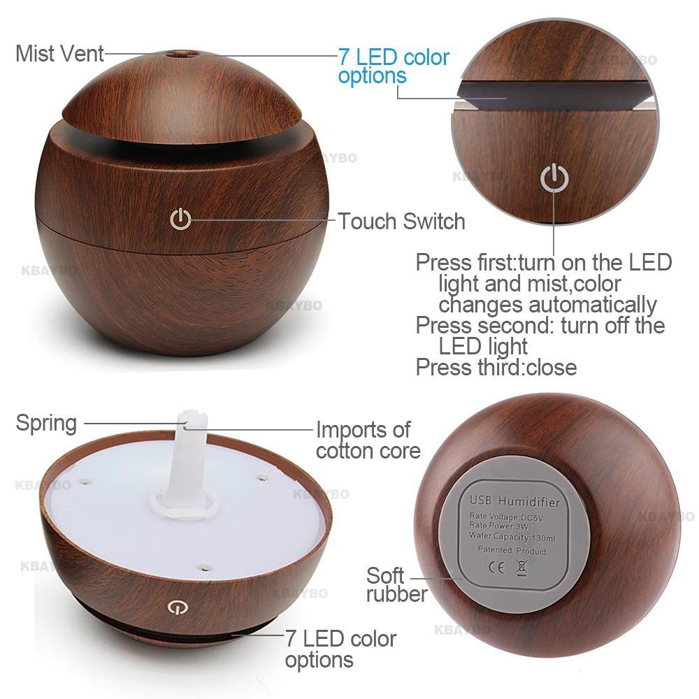 Compact Aroma Diffuser Air Humidifier