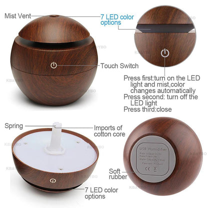 Compact Aroma Diffuser Air Humidifier