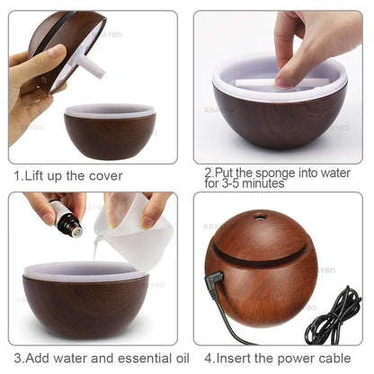 Compact Aroma Diffuser Air Humidifier