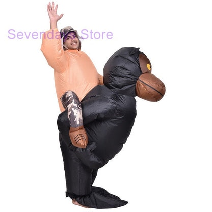 Fun Inflatable Dinosaur Costume Set