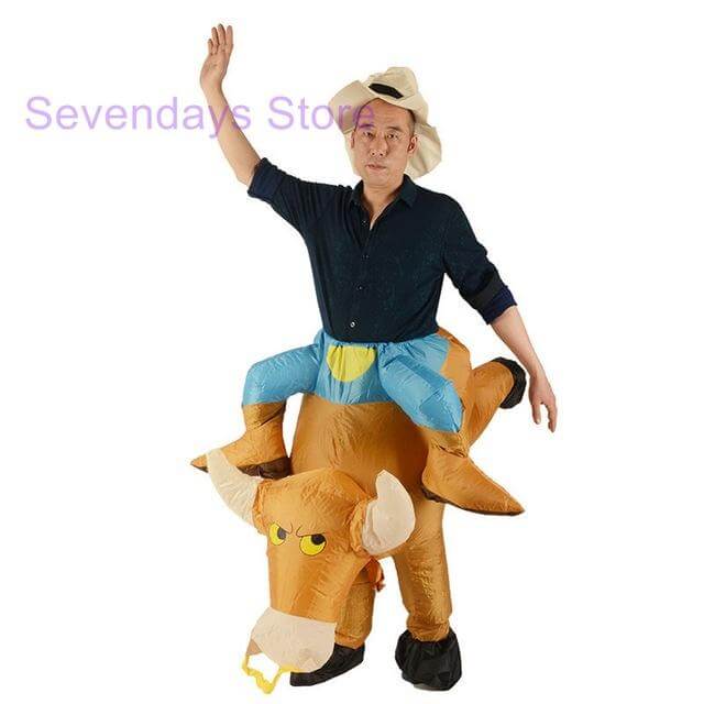 Fun Inflatable Dinosaur Costume Set
