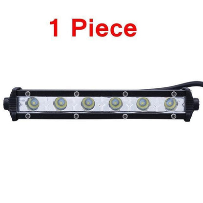 Compact 6 24W LED Off Road Light Bar Waterproof