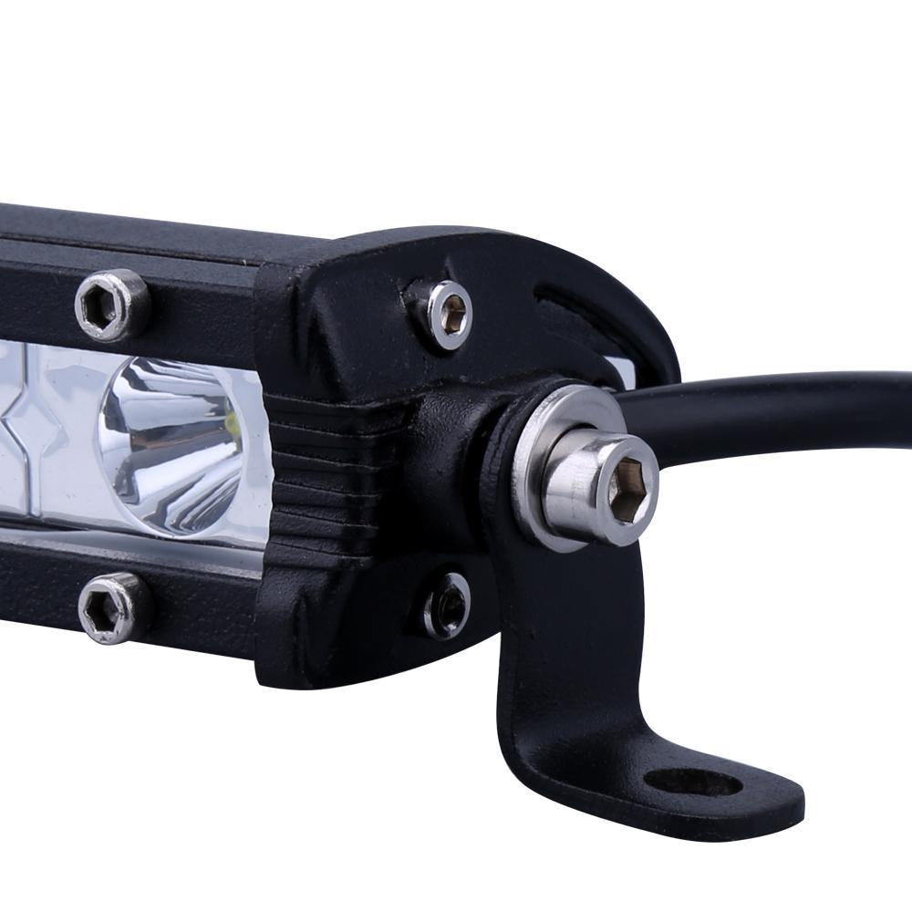 Compact 6 24W LED Off Road Light Bar Waterproof