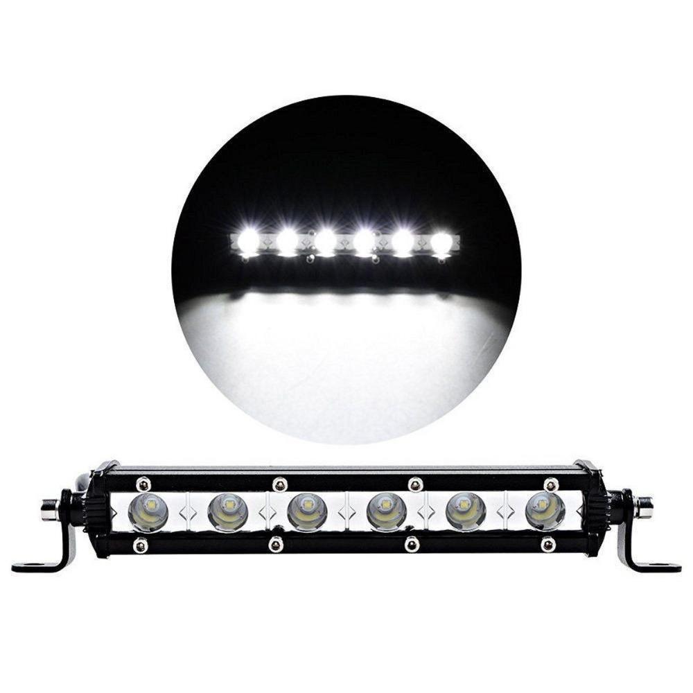Compact 6 24W LED Off Road Light Bar Waterproof - Befez