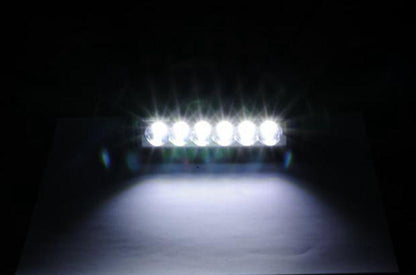 Compact 6 24W LED Off Road Light Bar Waterproof