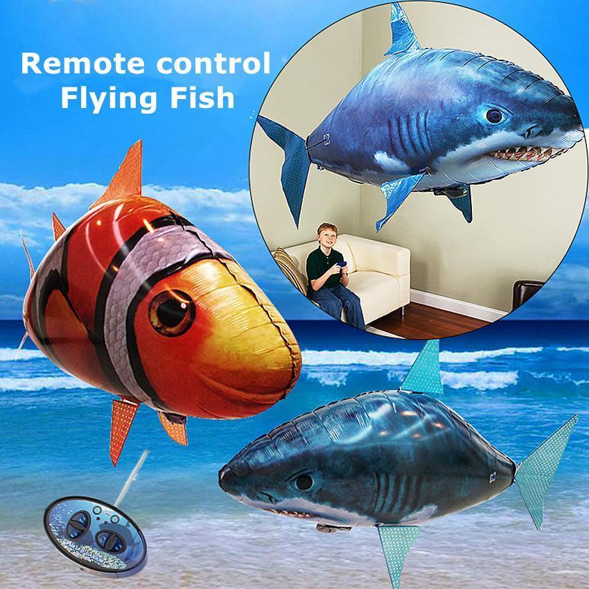 Fun Remote Control Flying Shark Toy