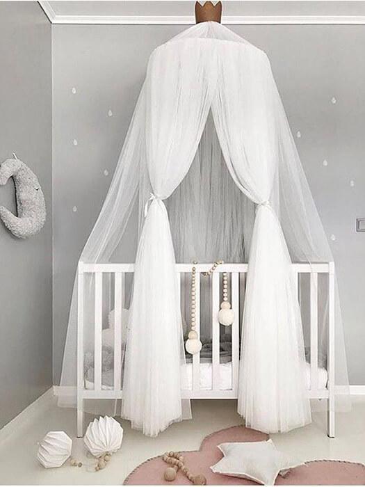 Befez | DreamHaven | Soft Baby Bed Canopy - Cozy Nursery Shade