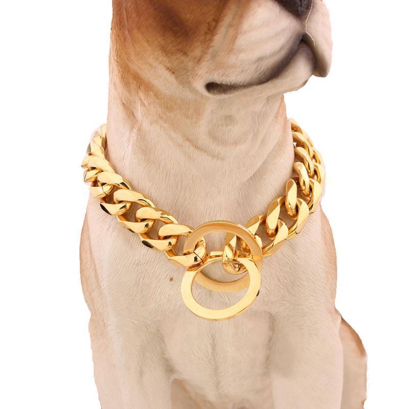 Befez | Wide Rap Style Dog Collar 15mm