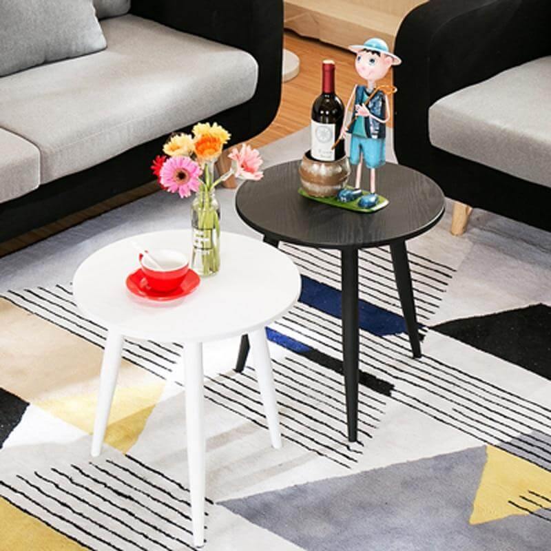 Sleek 3 Piece Living Room Coffee Table Set