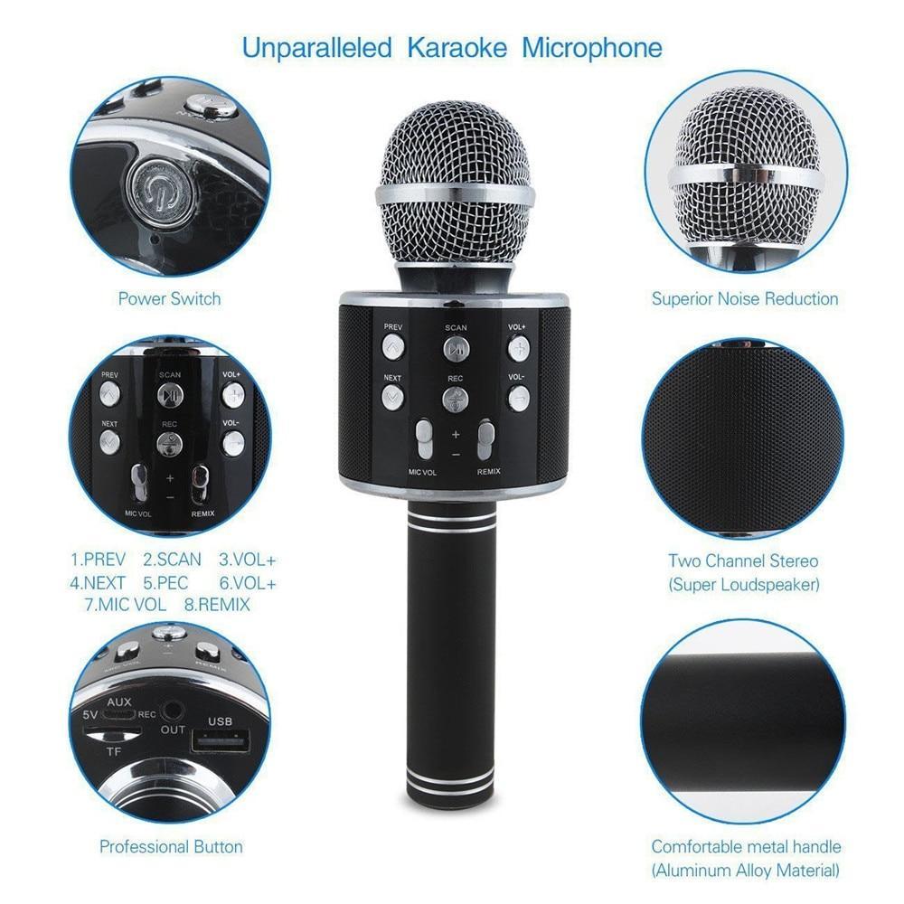 Portable Bluetooth Karaoke Mic - Befez