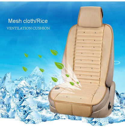 Cooling Car Seat Cushion with Built-In Electric Fan - Befez
