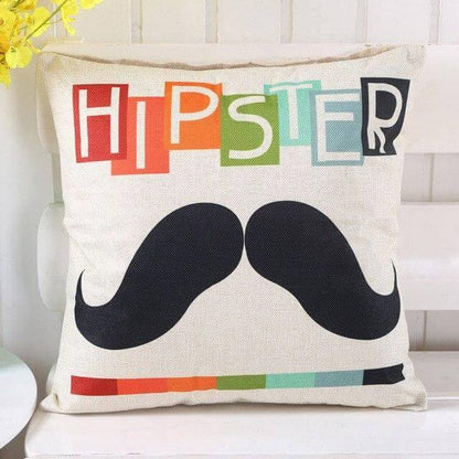 Colorful World Map Printed Pillow Covers - Befez