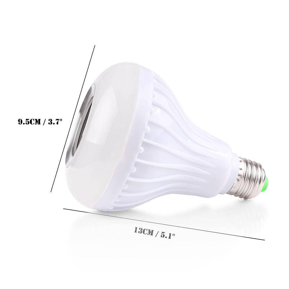 Compact Bluetooth LED Speaker Light Bulb