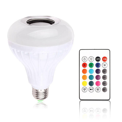 Compact Bluetooth LED Speaker Light Bulb - Befez