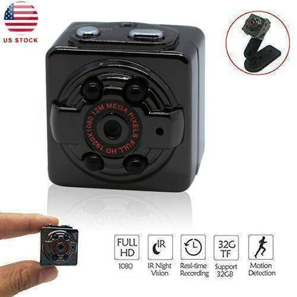 Compact Spy Camera 1080P Portable Mini Recorder