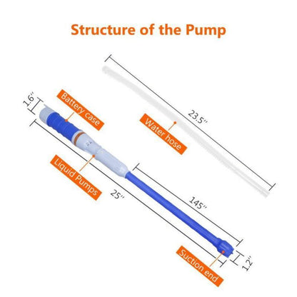 Portable Car Fuel Transfer Pump Kit