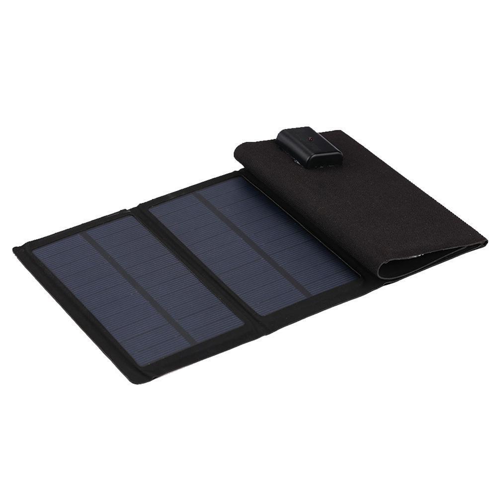 Compact Foldable Solar Power Bank 7W Phone Charger